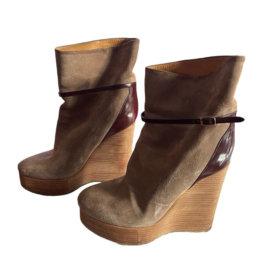 Chloe Wedge Bootie